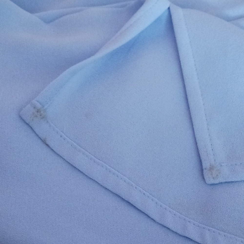 Worthington Light Blue Blouse - Picture 9 of 9